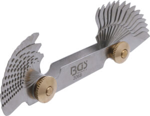 BGS 3068 Schroefdraad sjabloon set | 28-delig | Whitworth 4G - 62G