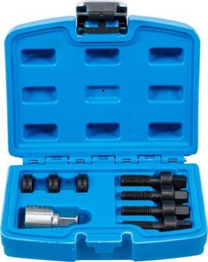 BGS 8692 Schroefdraad-reparatieset voor wielbouten en wielmoeren | M12 & M14 | 8-delig