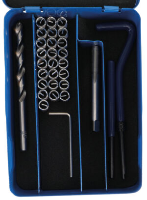 BGS 9431 Schroefdraad reparatie set | M7 x 1,0 mm | 29-delig