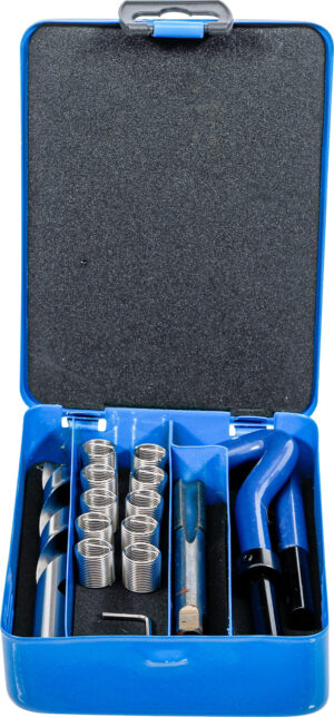 BGS 9437 Schroefdraad reparatie set | M12 x 1,0 mm | 14-delig