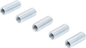 BGS 9538-1 Schroefdraad reparatiebussen | binnendraad M6 x 1,0 mm / buitendraad M8 x 1,0 mm | 5-delig