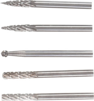 BGS 9596 HSS Frees set, extra kort | 5-delig