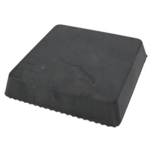 A-T030 Hefbrug rubber opnameblok | 150x150x30 mm