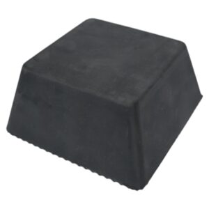 A-T070 Hefbrug rubber opnameblok | 150x150x70 mm