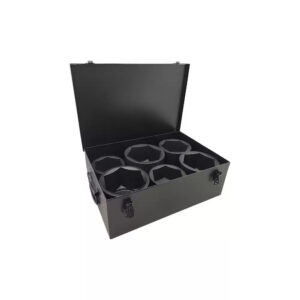 WT-8990 Krachtdoppen set 6-kant | 80, 85, 90, 95, 100, 105mm