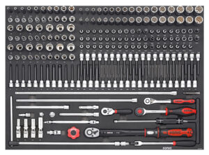 SONIC 221803 Combinatieset 3/8" SFS-XL 218-dlg.