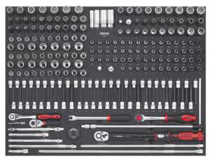 SONIC 222801 Combinatieset 3/8" SFS-XL 228-dlg.