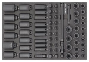 SONIC 306901 Krachtdoppenset 1/2" SFS-M 69-dlg.