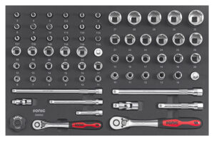 SONIC 306902 Combinatieset 3/8" en 1/2" SFS-M 69-dlg.