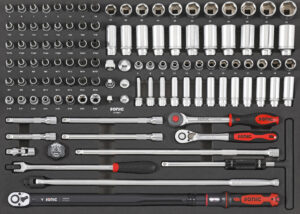 SONIC 311501 Combinatieset 1/2" SFS-XL 115-dlg.