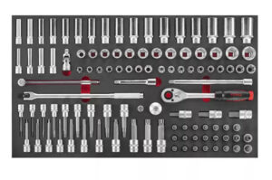 FORCE FC-41062 Doppen combinatie set | 1/2" | 106-delig