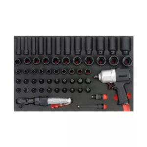 FORCE FC-4573 Krachtdoppen set met slagmoersleutel | 57-delig