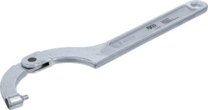 BGS 74230 Haaksleutel, verstelbaar, met pen | 80 - 120 mm