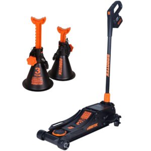 RGM-3TCLW E-Jack Elektrische krik | 86 - 500 mm | 20V 4.0AH | 3 ton | Met assteunen set