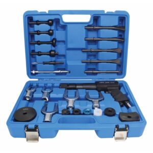 SATRA S-X9OMP Pneumatische hakhamer set | Met beitels | 24-delig