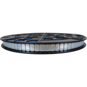 AL-505060 Plakgewicht rol | Zilver gecoat | 6kg | 1200x5gr