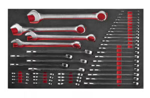 FORCE FC-5422 Sleutel set | Steekring en mini | 42-delig