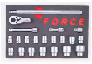 FORCE FC-6213 Doppen set | 3/4" | 21-delig
