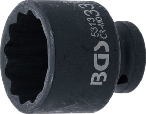 BGS 5313 Krachtdop 12-kant | 12,5 mm (1/2") aandrijving | 33 mm