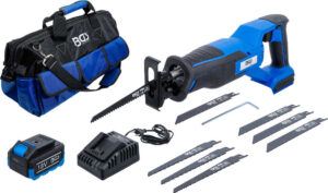 BGS 7393 Accu reciprozaag set | borstelloos | 18 V | met oplaadbare accu en snellader