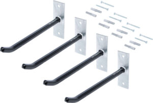 BGS 88304 Set muurhaken voor velgen | 250 mm | 4 stuks