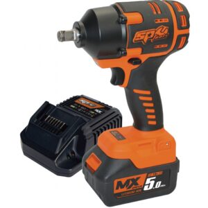 SP TOOLS SP83133 Slagmoersleutel 1/2" op accu | 18V | 970 Nm | Met 5.0Ah accu en lader