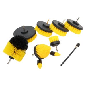 CC-1230 Reinigingsborstel set | Met boormachine aansluiting | 10-delig