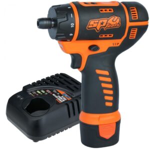 SP TOOLS SP81210 Bitschroevendraaier 1/4" op accu | 12V | Met accu en lader