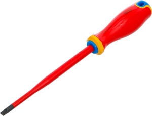 BGS 35857 VDE-schroevendraaier | extra dunne punt | sleuf SL 6,5 mm