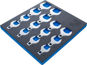 BGS 74563 Crowfoot sleutel set | 12,5 mm (1/2") aandrijving | 14-delig