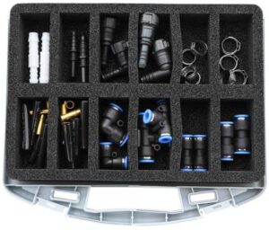 KUNZER 7KLR044 Brandstofleidingen reparatie set | 44-delig