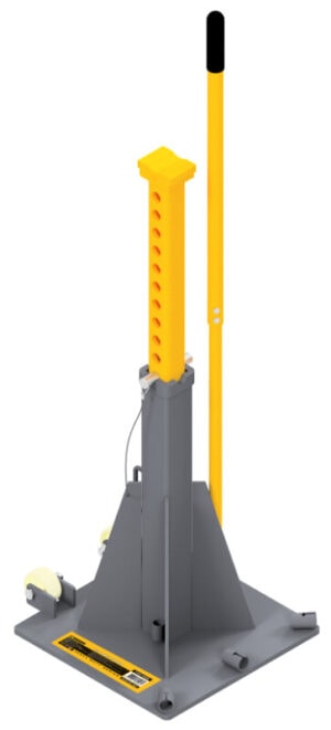 WINNTEC Y451206 Assteun 12 ton | Hoog model | Met wielen | Per stuk