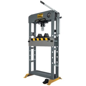 WINNTEC Y461555 Pers, 50 ton, 2 snelheden, voet+handbediening, cylinder L+R instelbaar