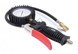 SATRA S-TG18 Bandenpomp met meter | 0–12 bar