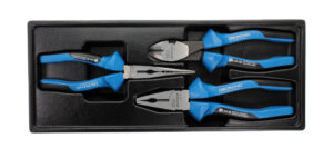 DELTACH 422100 Tangenset (knip-, comb, punttang), 3dlg, S-module