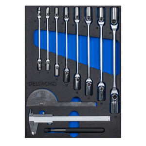 DELTACH 561024 BUNKER FOAM Kniesleutelset, meet en pick-up set