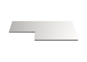 SONIC 5999710 MSS+ werkblad hoek roestvrijstaal 1060x1060x20mm