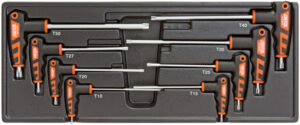 CUSTOR CKW16008S Torx T-Sleutelset, 8dlg, M-module