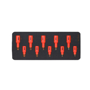 CUSTOR CSB17010E VDE 3/8"+1/2" Doppenset inbus, 10dlg, M-module