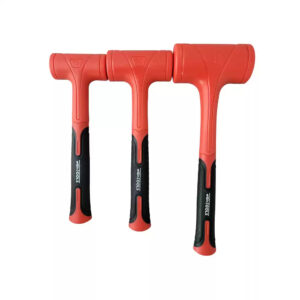 WT-1378 Hamer set | Rubber en terugslagvrij | Ø 45, 52 & 64 mm | 3-delig
