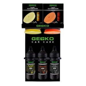 GECKO 687666 Wanddisplay voor 1 liter flessen | Voor 3 flessen