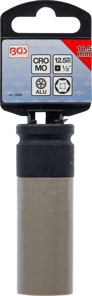 BGS 74558 Krachtdop voor velgen | 12,5 mm (1/2") aandrijving | 18,5 mm