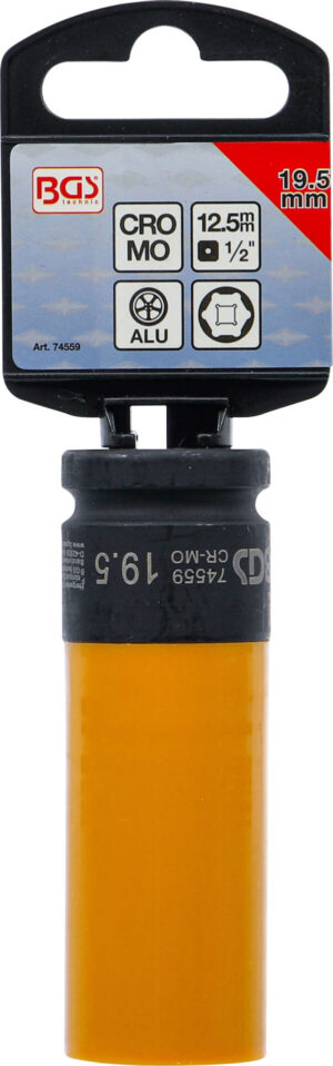 BGS 74559 Krachtdop voor velgen | 12,5 mm (1/2") aandrijving | 19,5 mm