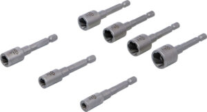 BGS 74562 Schroef- en moerverwijderaar set | 6,3 mm (1/4") | voor boormachines | 7-delig