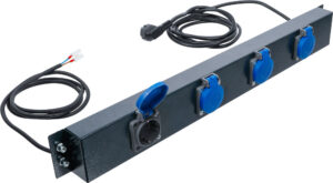 BGS 80190 Stroomvoorzieningspaneel | 4-voudig stopcontact | voor opbergsysteemcombinatie