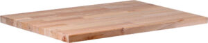 BGS 80209 Massief houten werkblad | 650 x 550 x 30 mm