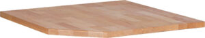 BGS 80210 Massief houten werkblad | Hoekbasis