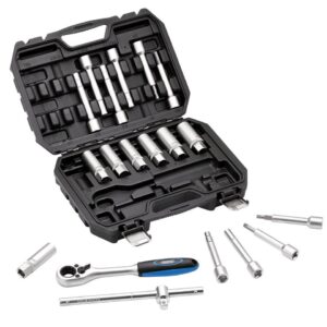 DRAPER D13604 1/2” Schokdemper montage en demontageset, 19dlg