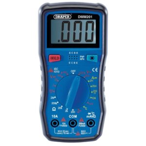 DRAPER D41818 Multimeter 2A-10A, 200MV-600V
