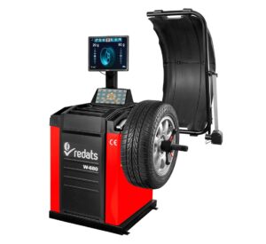 REDATS 13-00-91 Banden balanceer apparaat W-680 | Met inverter en 9 balansprogramma’s | Voor personenauto’s en lichte bedrijfswagens